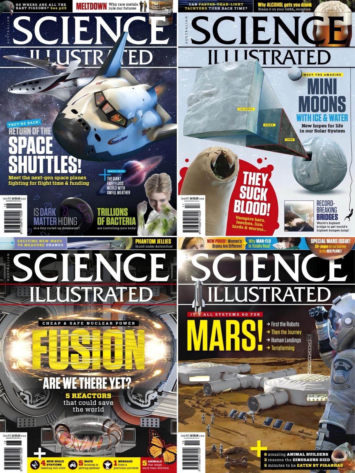 Science Illustrated 2025全年共8本 PDF