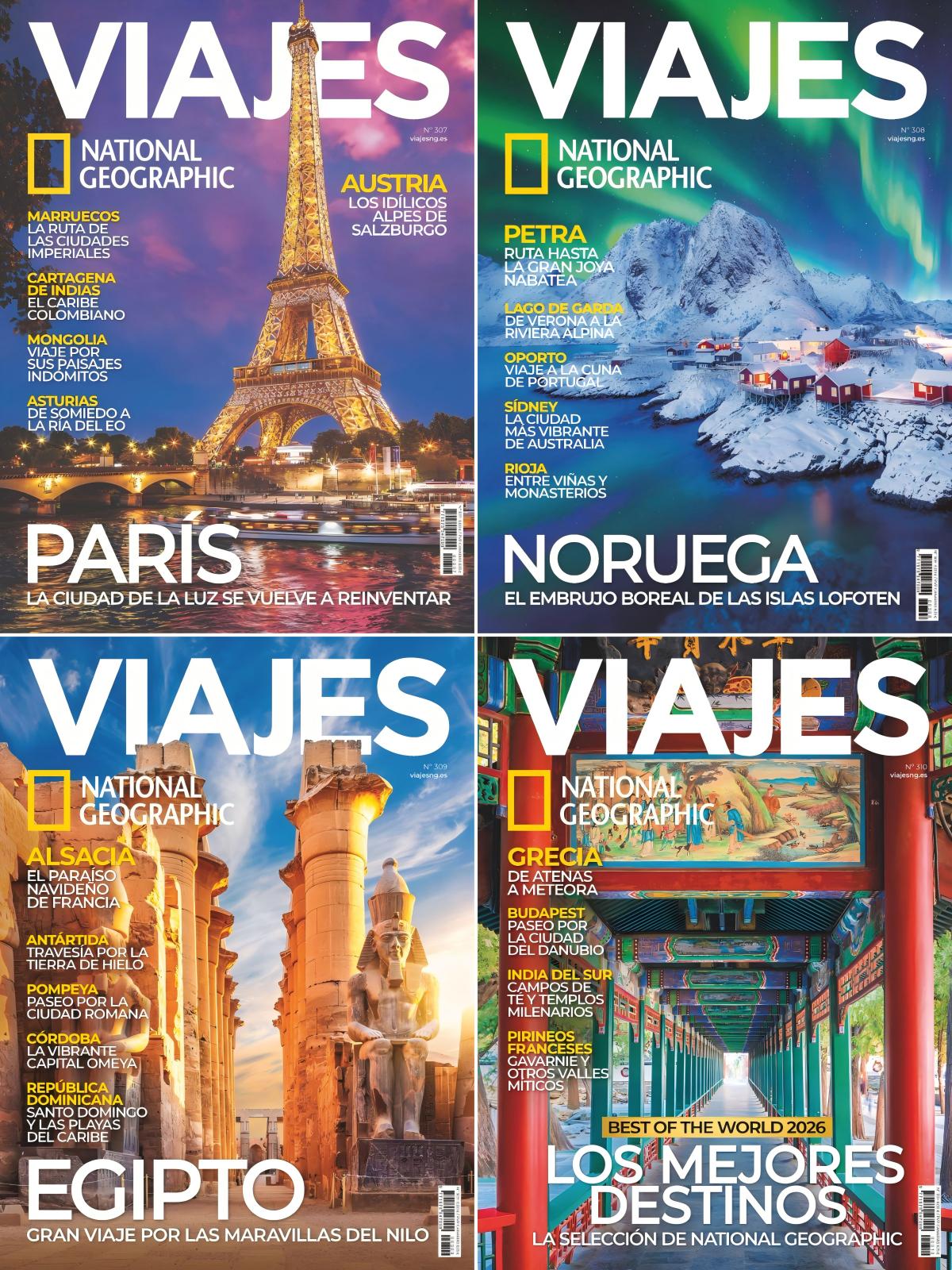 Viajes National Geographic 2025全年共12本 PDF
