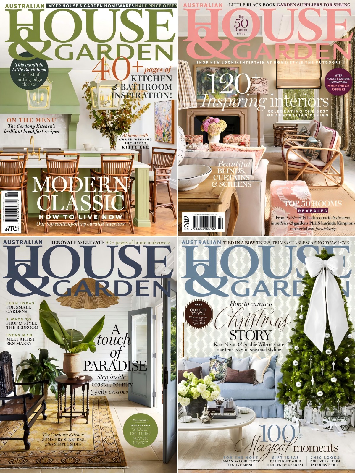 House & Garden 2025全年共13本 PDF