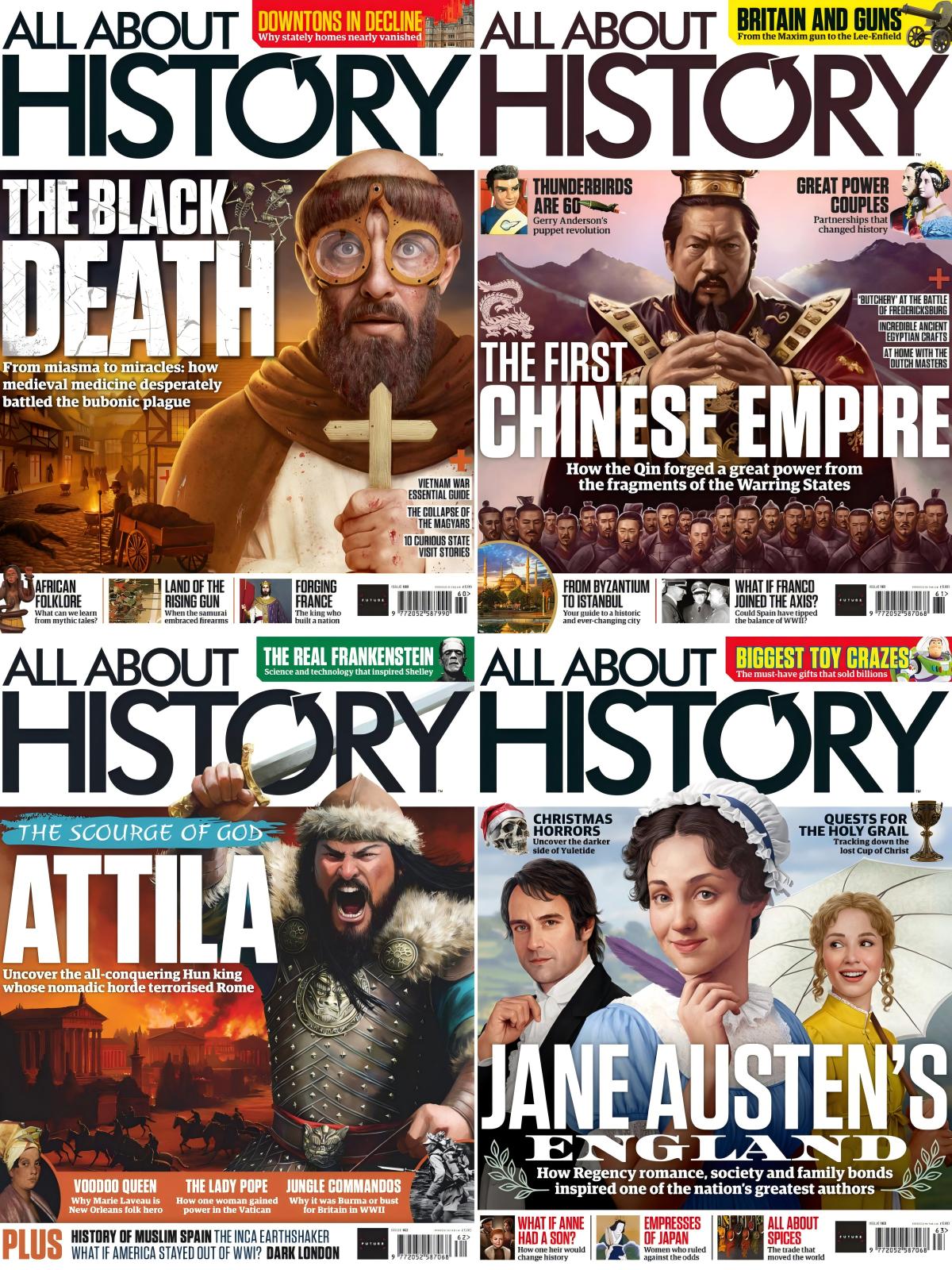 All About History 2025全年共12期 PDF