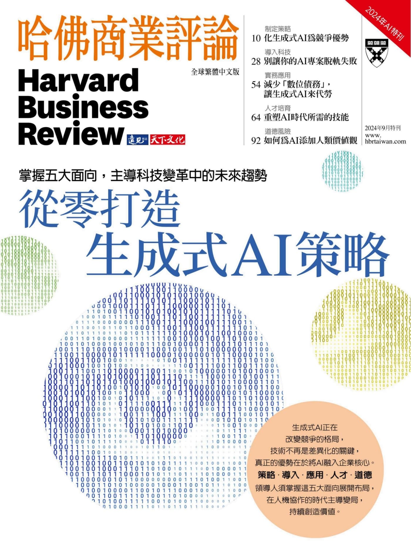 哈佛商業評論 2024年AI特刊 PDF
