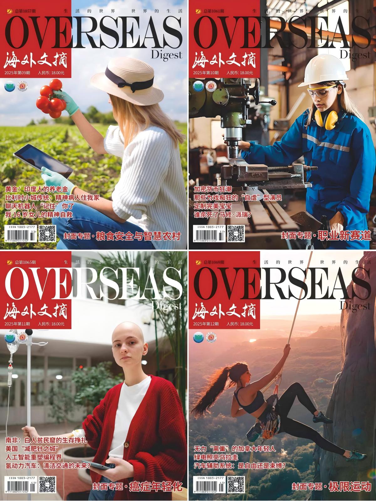 海外文摘 2025全年共12本 PDF