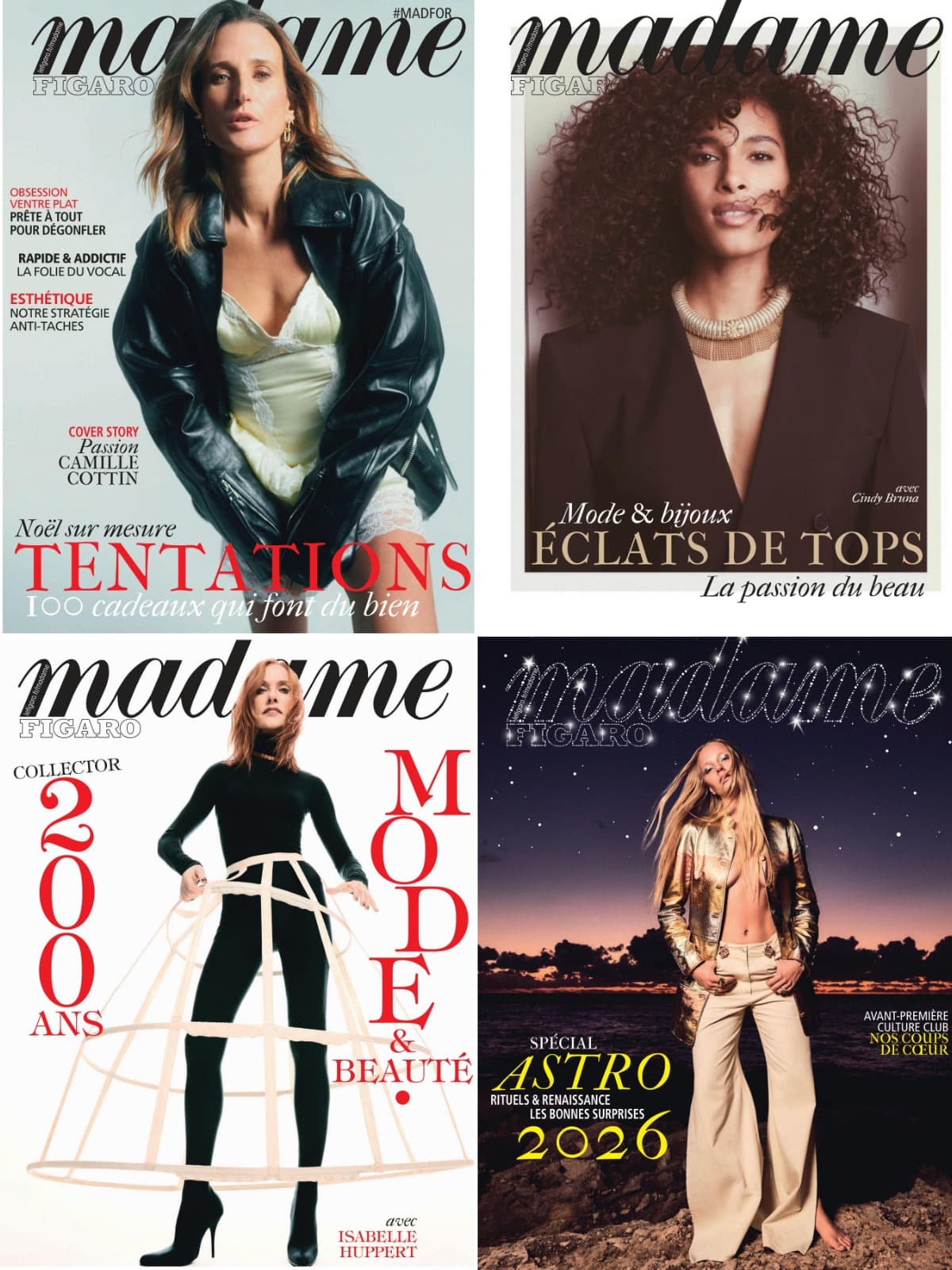 madame Figaro 2025全年共52本 PDF