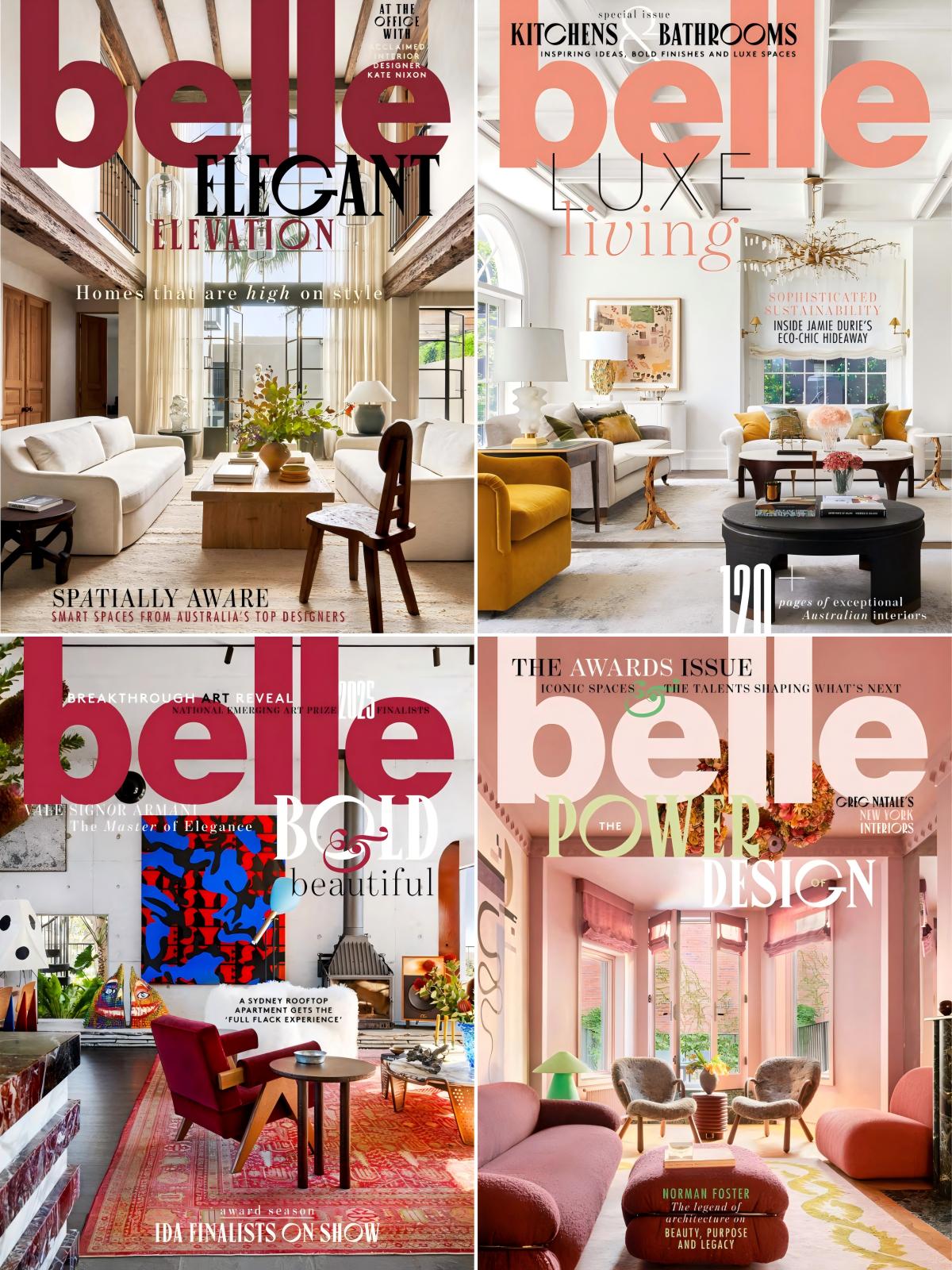 Belle百丽装饰 2025全年合集 PDF