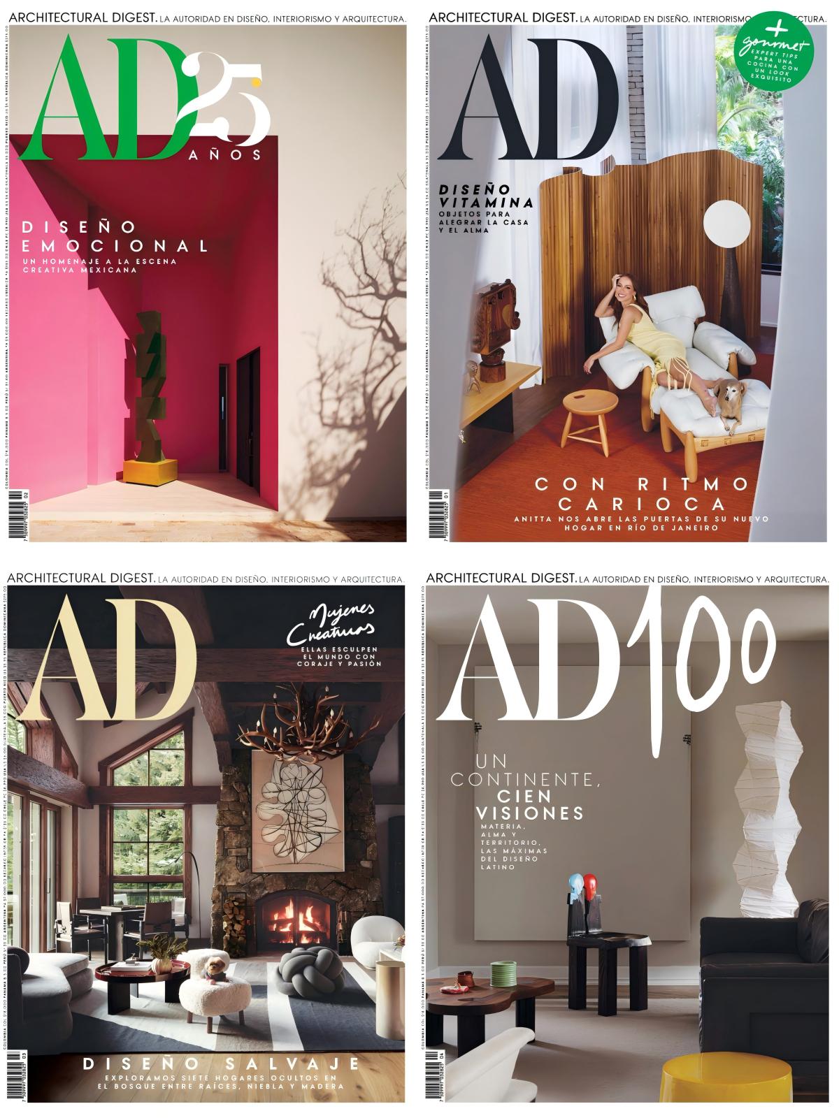 Architectural Digest Latinoamérica 2025全年合集 PDF