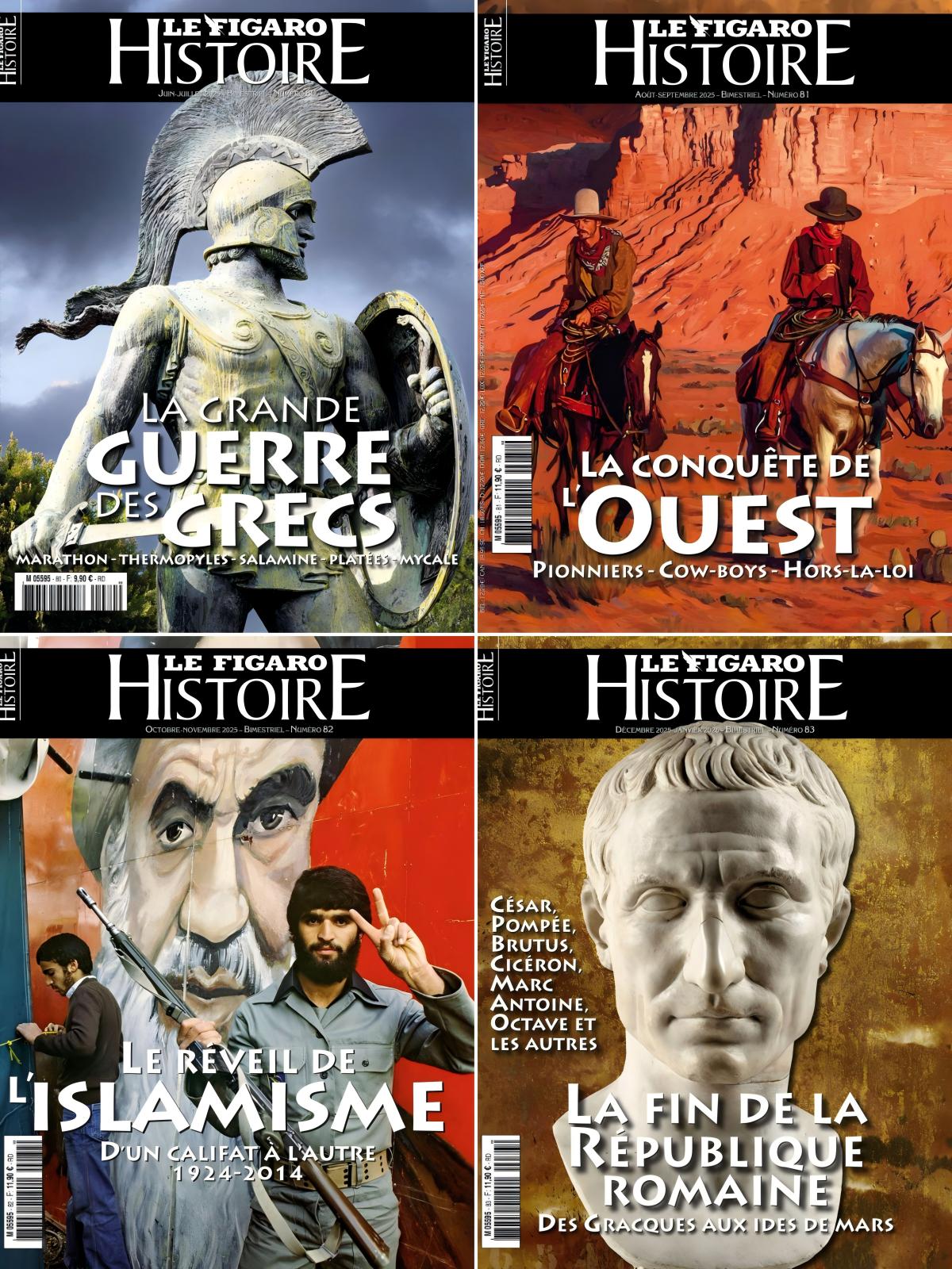 Le Figaro Histoire 2025全年共6本 PDF