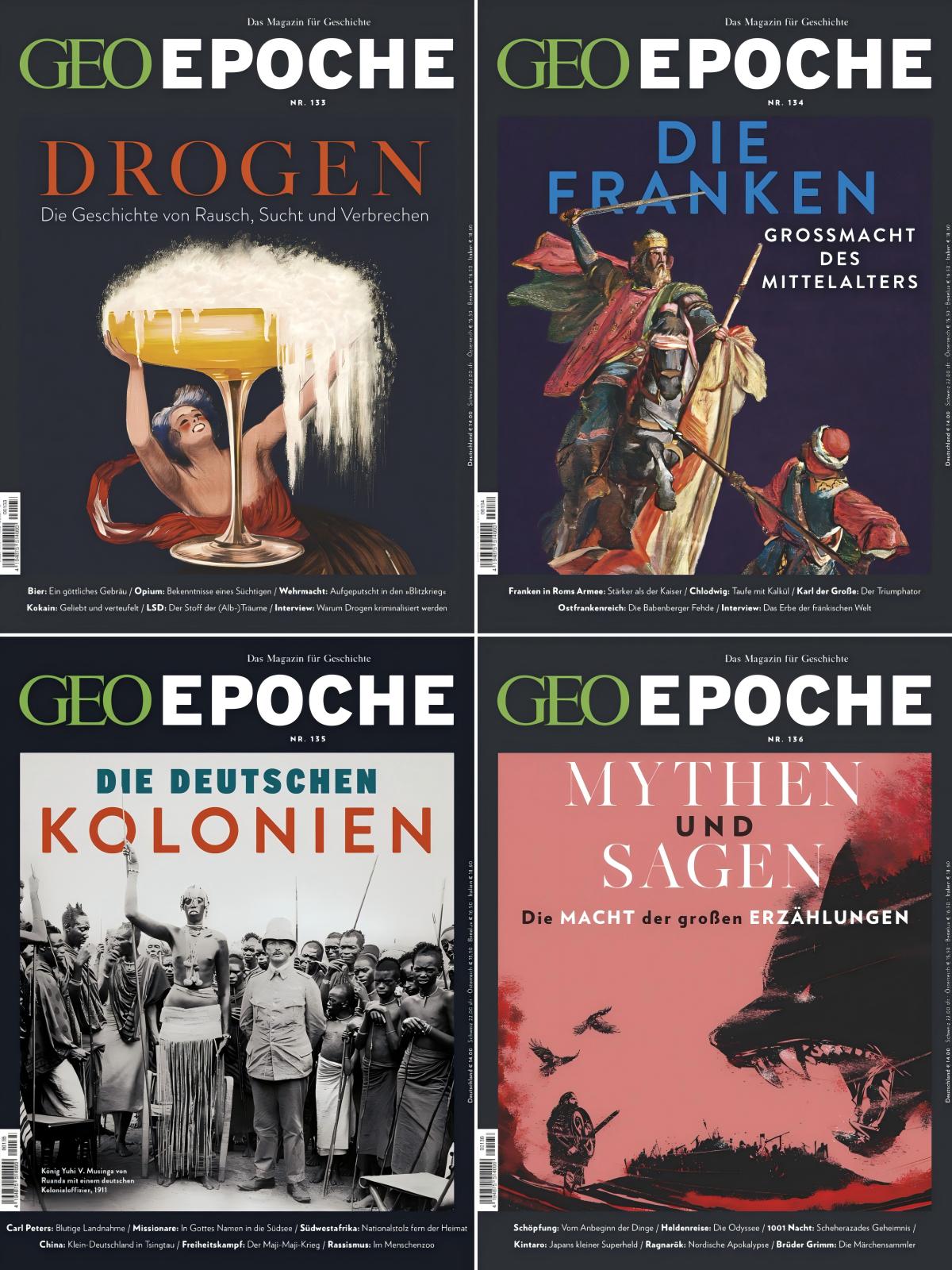 GEO EPOCHE 2025全年共6本 PDF