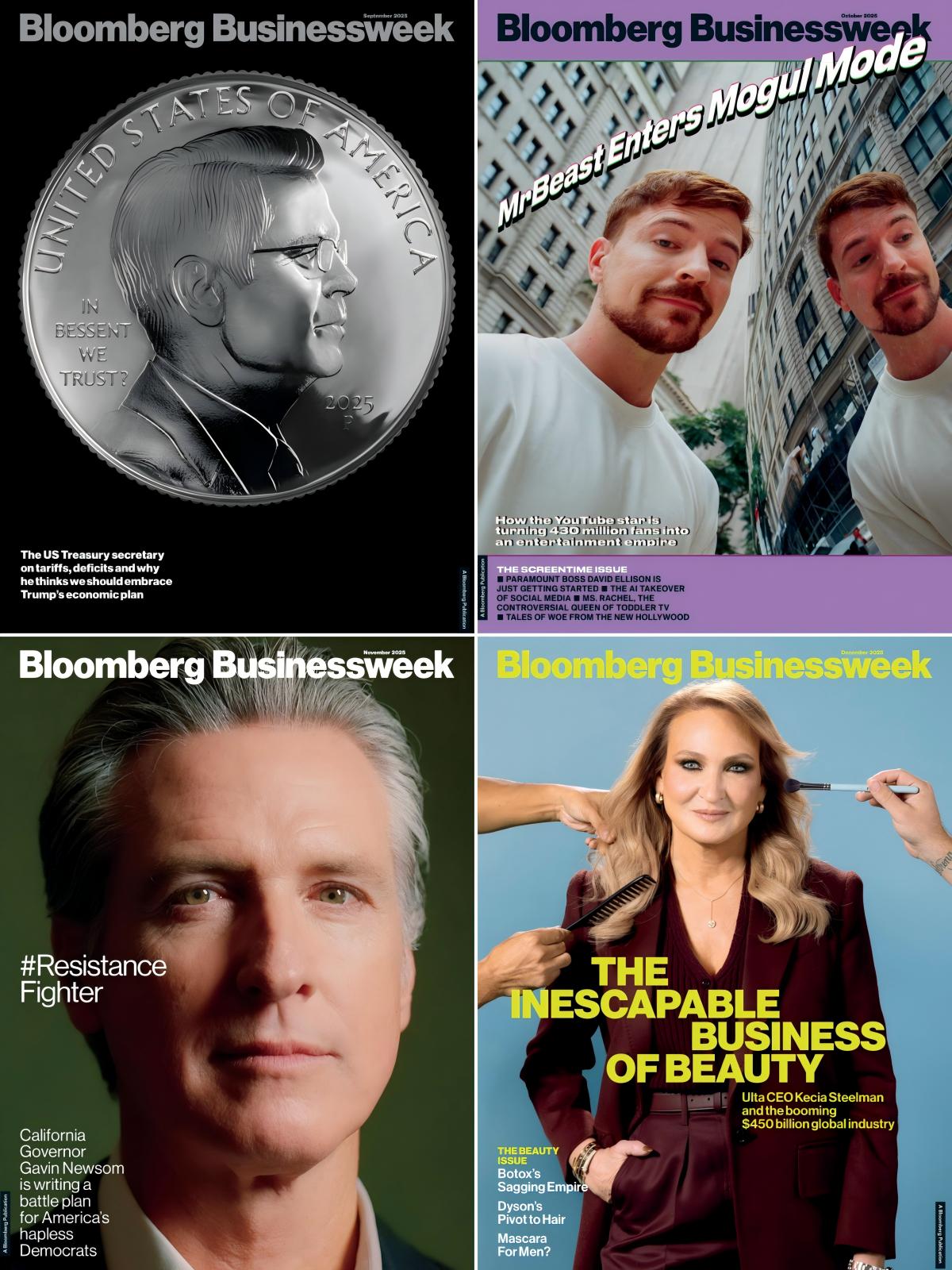 Bloomberg Businessweek 2025全年共12期 PDF