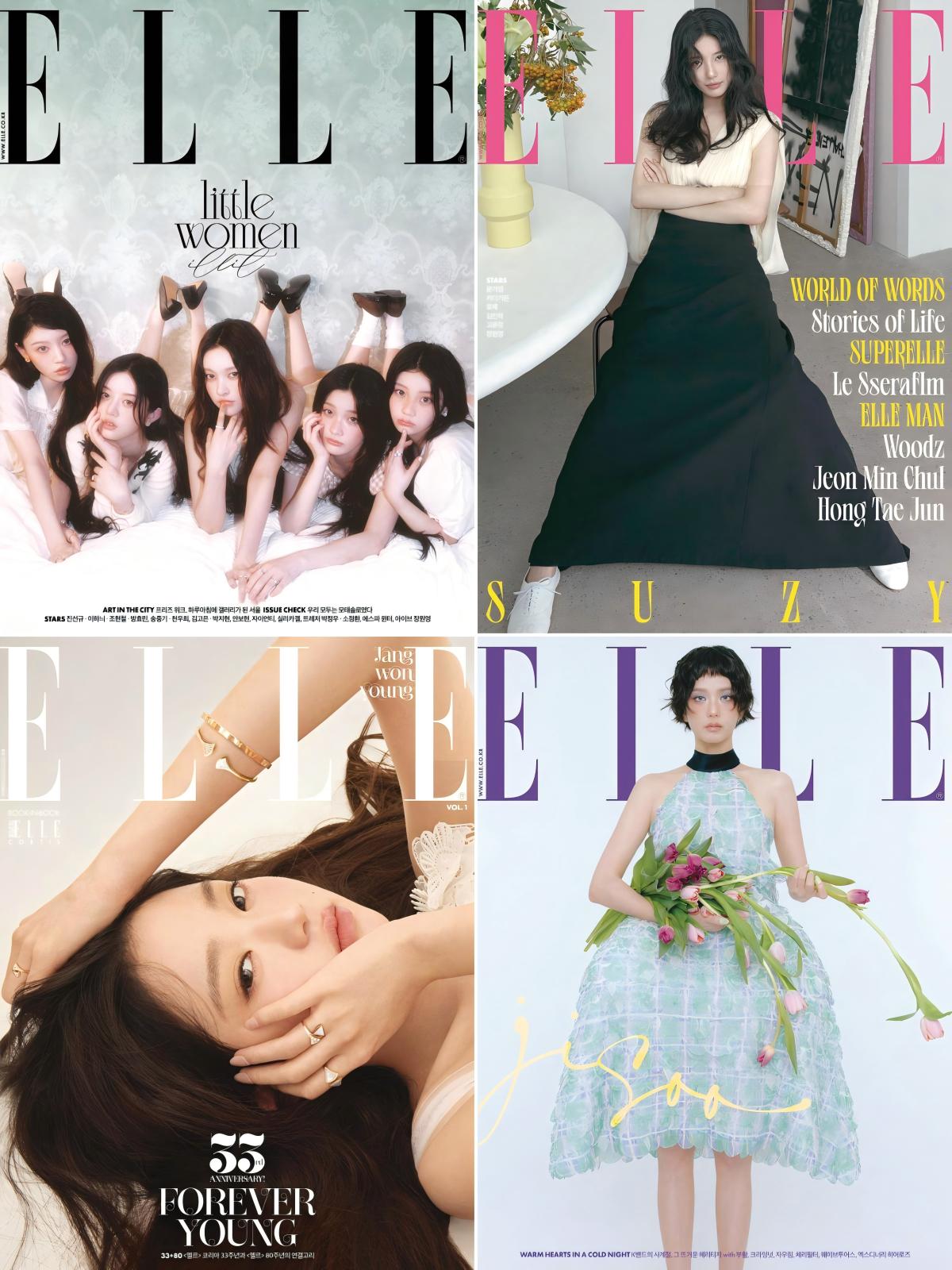 ELLE Korea 2024-2025全年共24期 PDF